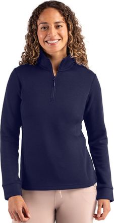 Clique Haven Recycled Womens Quarter Zip Sweatshirt
