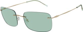 Giorgio Armani AR1512M 30022A Mens Sunglasses Gold Size 58