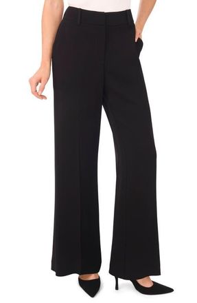 Ted Baker Wide Leg Pants in Rich Black at Nordstrom, Size 8