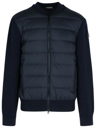 Moncler Navy Virgin Wool Sweater
