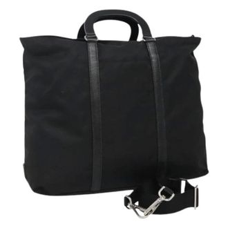 Prada Pre-owned Bolso Tote de Nylon - Pre-owned - Mujer - Negro - ONE SIZE