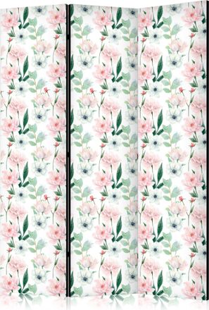 Artgeist Biombo Decorativo Artgeist Blanco 135x172 Cm Floral