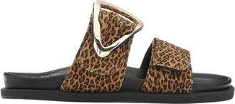 INUIKII Dreamer Pantoletten - Dames - Sandalen - Veelkleurig - 38 EU - Leer - Schoenen
