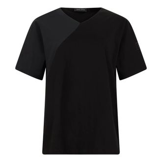 Herno T-Shirts, female, Black, Size: S Elegant black t-shirt for everyday look