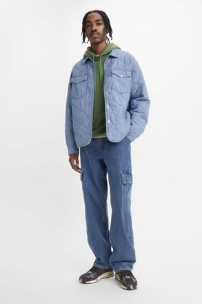 Levi's Pantalones cargo 568 Loose Straight - Hombre - 29X32 - Lavado medio / Get Involved T2