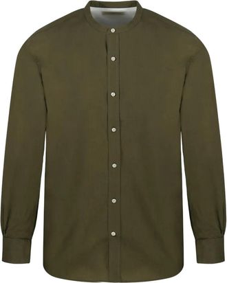 Officine Générale Camicia in cotone biologico - Verde