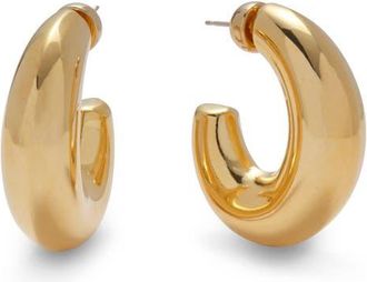 LADY GREY Bubble Hoop Earrings in Gold at Nordstrom
