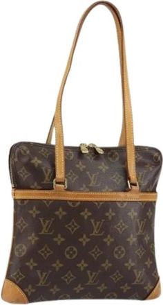Louis Vuitton Pre-owned Canvas Schoudertas - Dames - Vintage Schoudertas - Bruin - ONE Size - Vintage