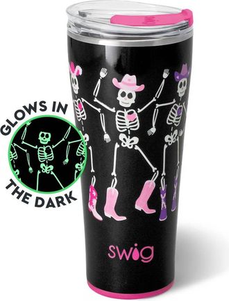 Swig Stainless Steel Tumbler - 32Oz In Lets Go Ghouls