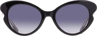 Kate Spade New York Grey Shaded Butterfly Ladies Sunglasses ELINA/G/S 0807/9O 53