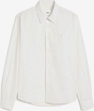 Ami Lang&auml;rmeliges Hemd aus Baumwolle Ami de Coeur
