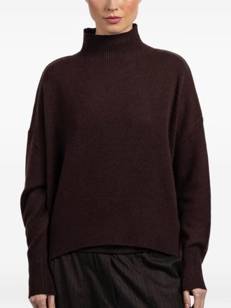 Tensione In high-neck sweater - Bruin