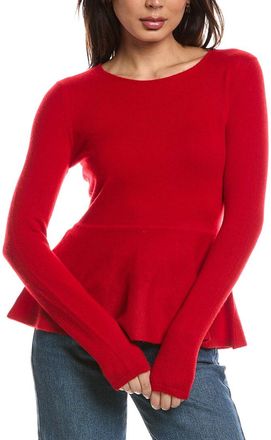 The Cashmere Project The Cashmere Project Peplum Cashmere Top