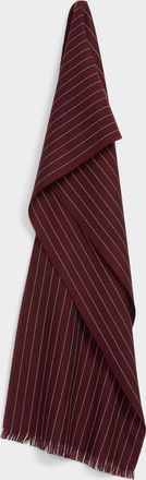 Le 31 Mens Dotwork pinstriped scarf