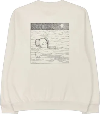 Uniqlo x KAWS Graphic Sweatshirt Beige 467395-01