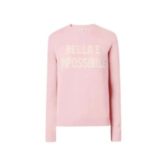 MC2 Saint Barth New Queen Sweater - Dames - Ronde hals truien - Roze - L - Wol - Truien & Vesten