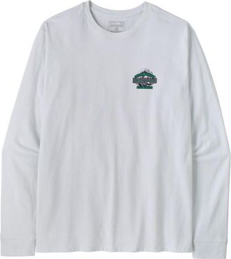 Patagonia L/S Great Waves Responsibili-Tee Longsleeve f&uuml;r Herren | grau