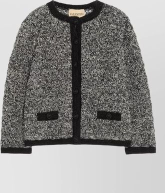 Valentino linen cardigan