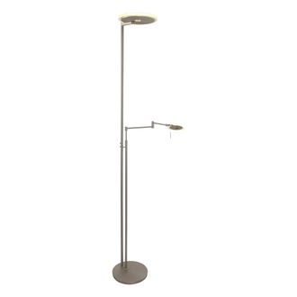 Steinhauer Lampada Da Terra - Turound - Acciaio - Vetro Metallo - Steinhauer