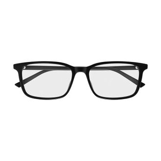 Gucci Black Rectangular Frame Eyeglasses - Black