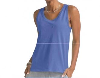 Hanes Womens Sleeveless Tank Tops - Set Of 4 In Blue Navy Black Purple