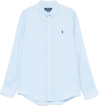 Ralph Lauren Overhemden, Heren, Blauw, S, Casual Overhemd