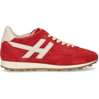 Hogan H699 Allacciato H - Dames - Schoenen - Rood - Maat: 39 1/2 EU Leer