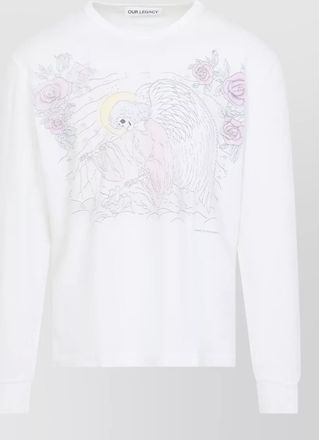 Our Legacy cruise jersey long sleeve graphic t shirt