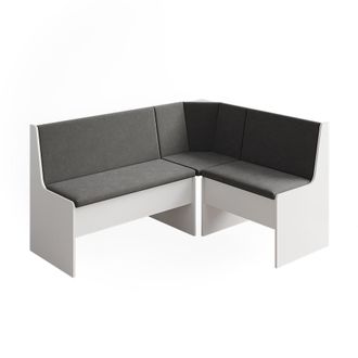 Vicco Banco De Comedor Ramon, Blanco, 150 X 51 Cm Con Espacio De Almacenamiento, Vicco