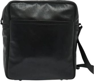 Louis Vuitton Pre-owned Leather Schoudertas - Heren - Vintage Schoudertas - Zwart - ONE Size - Leer - Vintage