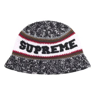 SUPREME SS26 Knit Logo Crusher Black SUP-SS26-1030-BLK