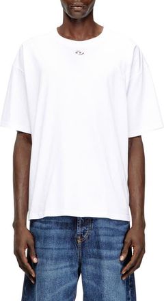 Diesel T-Boxt-DCO Cotton T-Shirt in White at Nordstrom, Size Xx-Large
