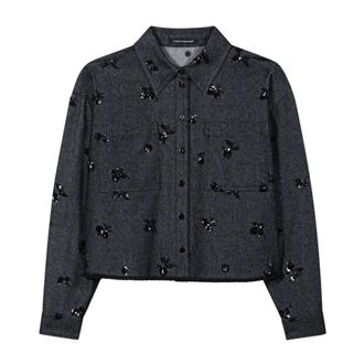 Luisa Cerano Mujer, Chaquetas, Gris, Talla: L