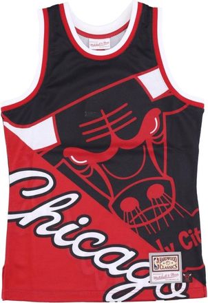 Mitchell & Ness Chicago Bulls Tank Top NBA Stijl - Heren - Fitness - Veelkleurig - XL - Polyester - Fitness