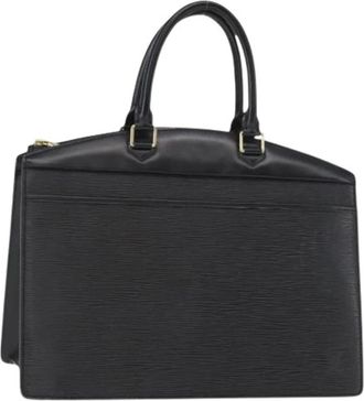 Louis Vuitton Pre-owned Handbags, female, Black, Size: ONE SIZE Pre-owned Leather Handbag
