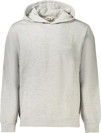 Ellesse Lange Mouwen Hoodie - Heren - Sweatshirts & Hoodies - Grijs - Maat: S Katoen