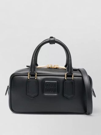 Miu Miu arcadie leather mini bag gold hardware