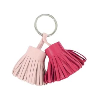 Herm&egrave;s Pre-owned Carmen Sleutelhanger - Dames - Vintage Accessoires - Roze - ONE Size - Leer - Vintage