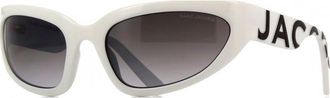 Marc Jacobs Womens MARC738S-0CCP-9O MARC738S 61 0CCP 9O Sunglasses - White - One Size