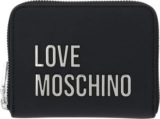 Love Moschino Medium Wallet - Dames - Portefeuilles - Zwart - ONE Size - Accessoires