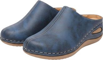 Generic Women Outdoor Lace Up Thick Sole Closed Toe Lightweight Design Ladies Shoes 7, blue, 8.5 UK