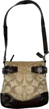Coach Pre-owned Canvas Schoudertas - Dames - Vintage Schoudertas - Beige - ONE Size - Vintage