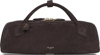 Alaia Le Teckel Top Handle Bag - Dames - Handtassen - Bruin - ONE Size - Tassen
