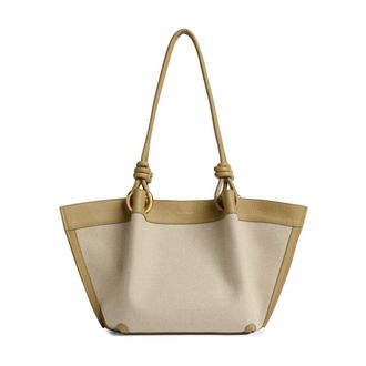 Coccinelle Tote Bags, female, Beige, Size: ONE SIZE Finn Tote