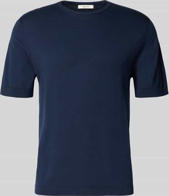Selected Regular Fit Strick-Shirt aus Bio-Baumwolle Modell TORINO in Dunkelblau, Gr&ouml;&szlig;e XXL
