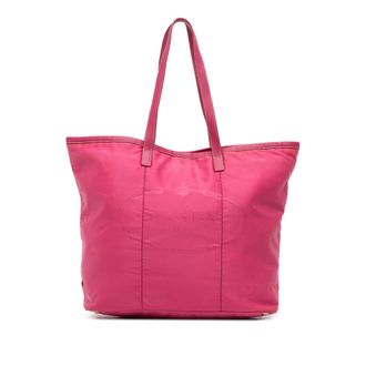 Prada Roze Nylon Schoudertas