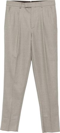 Ermenegildo Zegna press-creased trousers - Neutrals