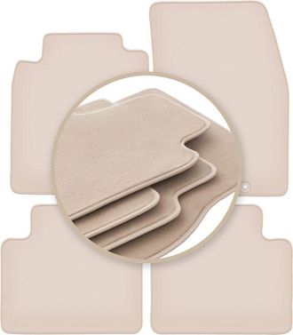 OEM Alfombrillas Beige Premium Para: Nissan X-trail Iii T32 Suv 2013-2017