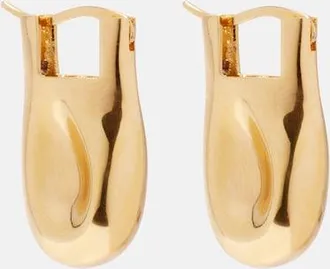 Khaite Keefe 18kt gold-plated earrings