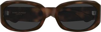 Saint Laurent Sunglasses Sl 868 003 Light Brown/Gray Women